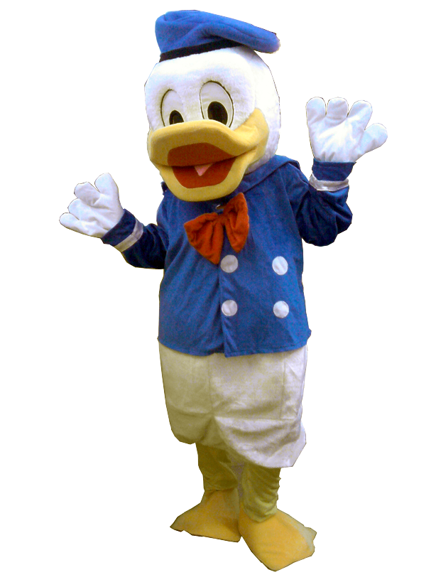Noleggio Mascotte Paperino