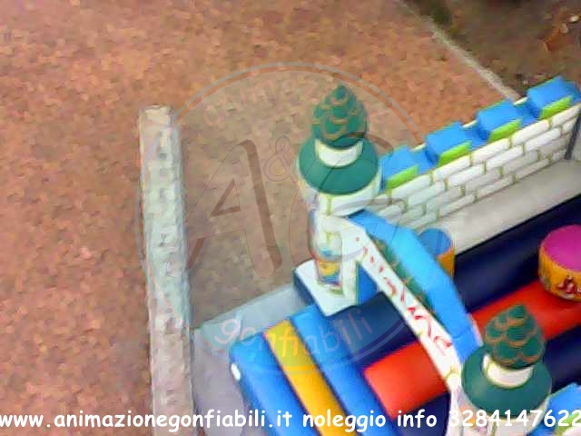 Noleggio castello gonfiabile Gnomus