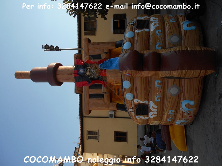 Noleggio Galeone gonfiabile