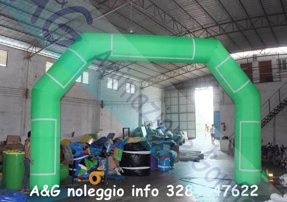 Arco gonfiabile pubblicitario