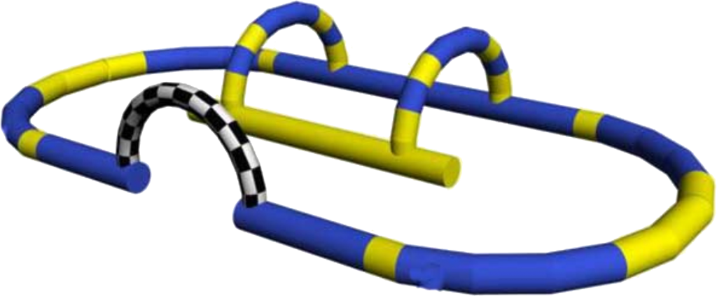 Circuito gonfiabile