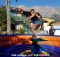 Simulatore surf meccanico