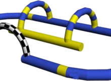 Circuito gonfiabile